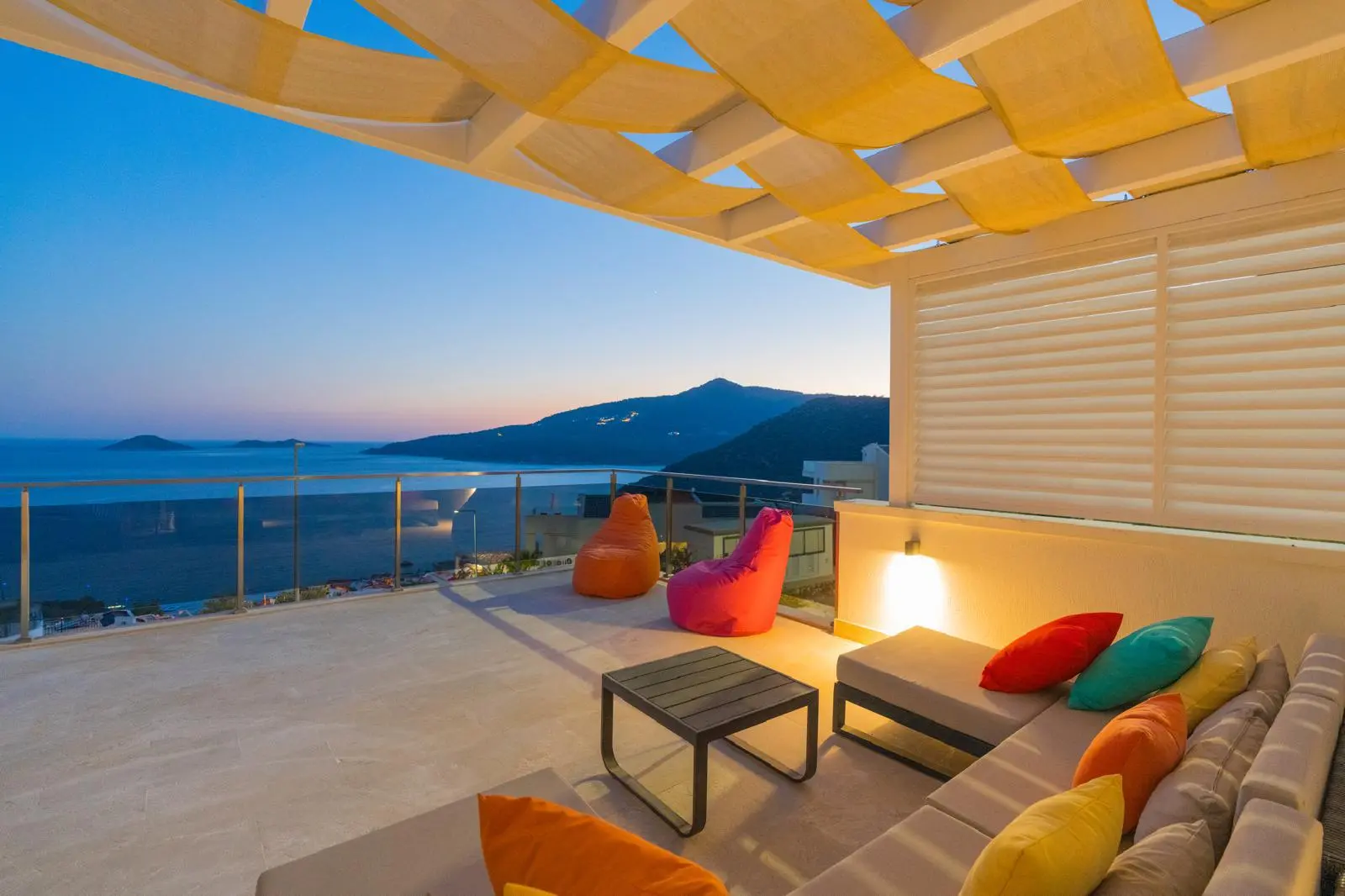 Large terrace